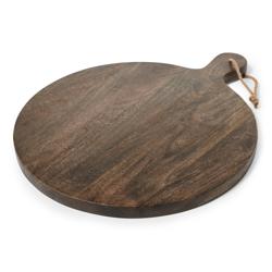 Sur La Table Mango Wood Board I use for kitchen wall decor but would make a great serving platter of island decor piece