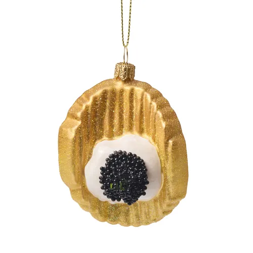 Sur la table Caviar Chip Ornament