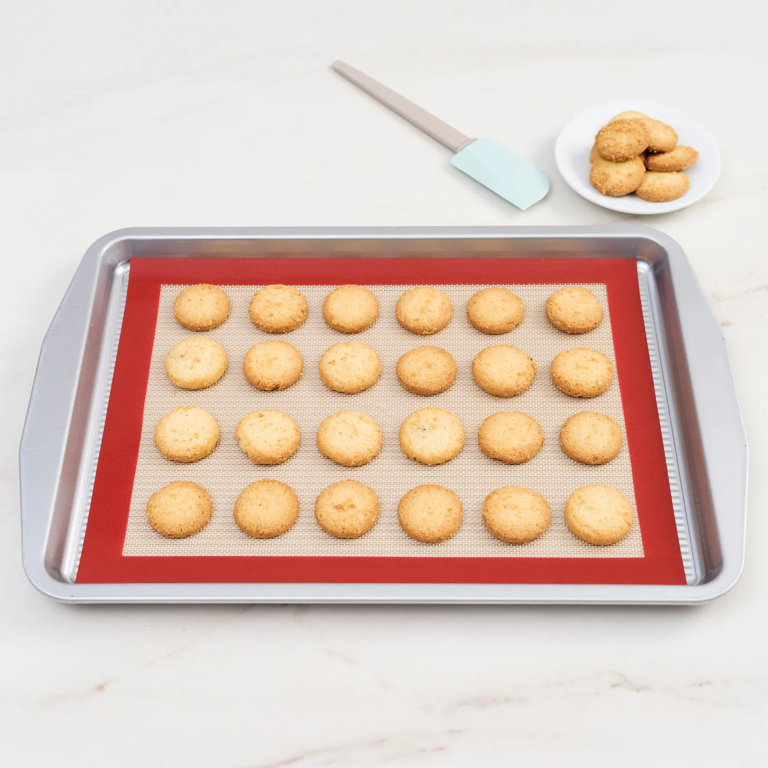 NoStik Silicone Quarter-Sheet Baking Mat