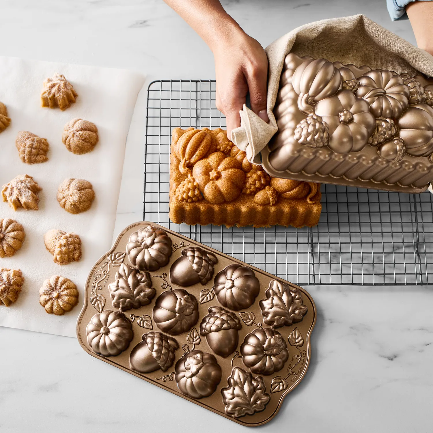 Nordic Ware Harvest Bounty Loaf Pan