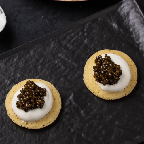 Imperia Caviar French Blinis