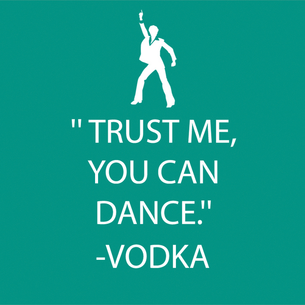 &#8220;Trust Me You Can Dance&#8221; Paper Cocktail Napkins