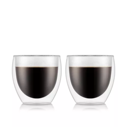 Bodum Pavina Double Wall Espresso Glasses, Set of 2