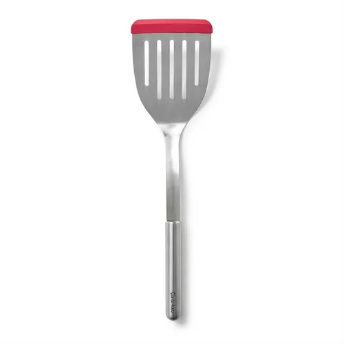Sur La Table Stainless Steel Silicone Edge Slotted Turner