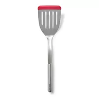 Sur La Table Stainless Steel Silicone Edge Slotted Turner