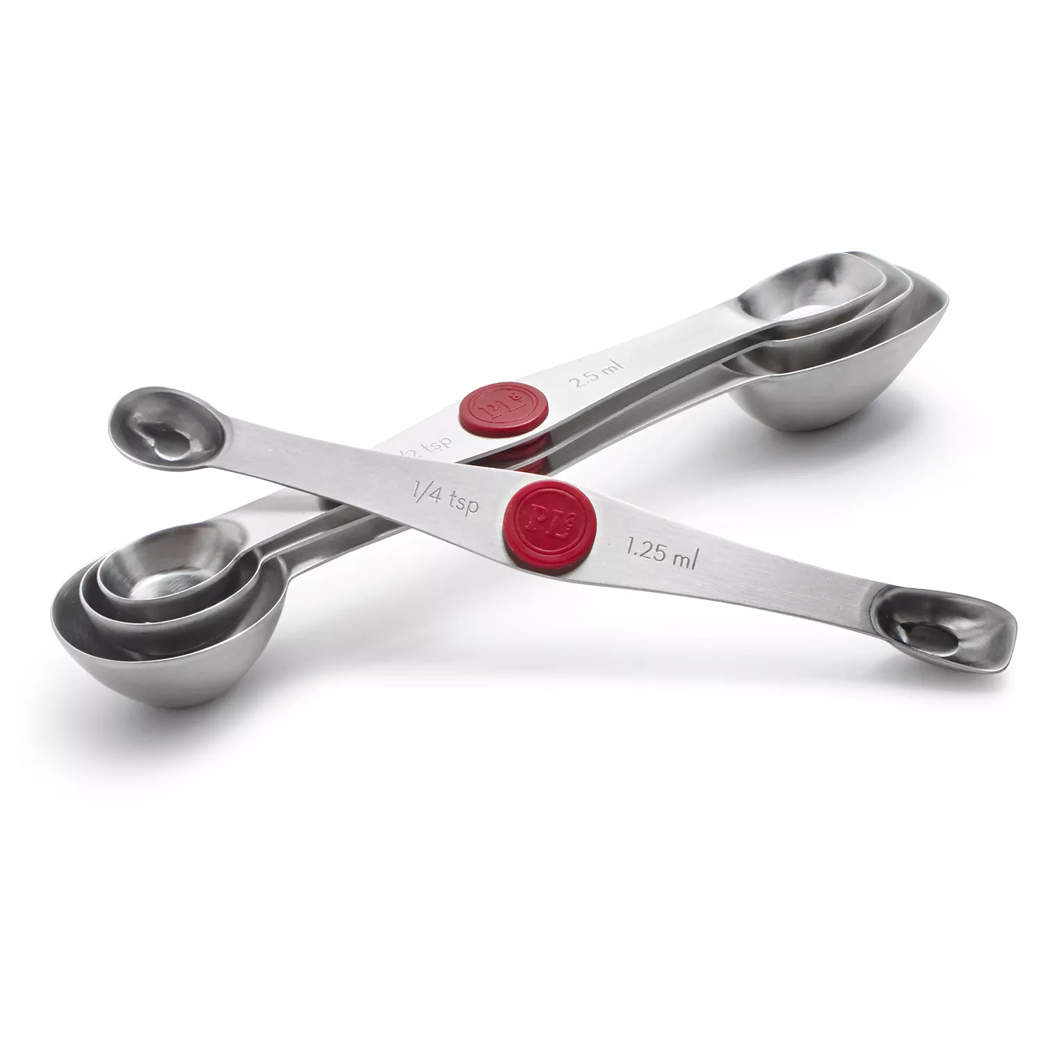 Progressive PL8 Stainless Steel Magnetic Measuring Spoons