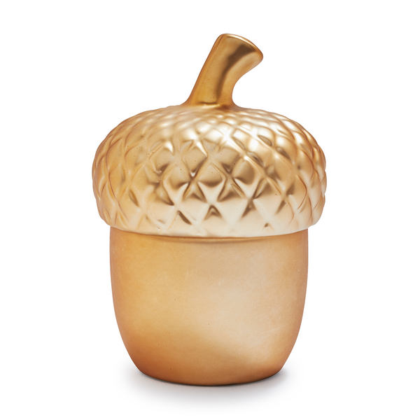 Figural Acorn with Toasted Chestnut Scented Candle, 3.4 oz.