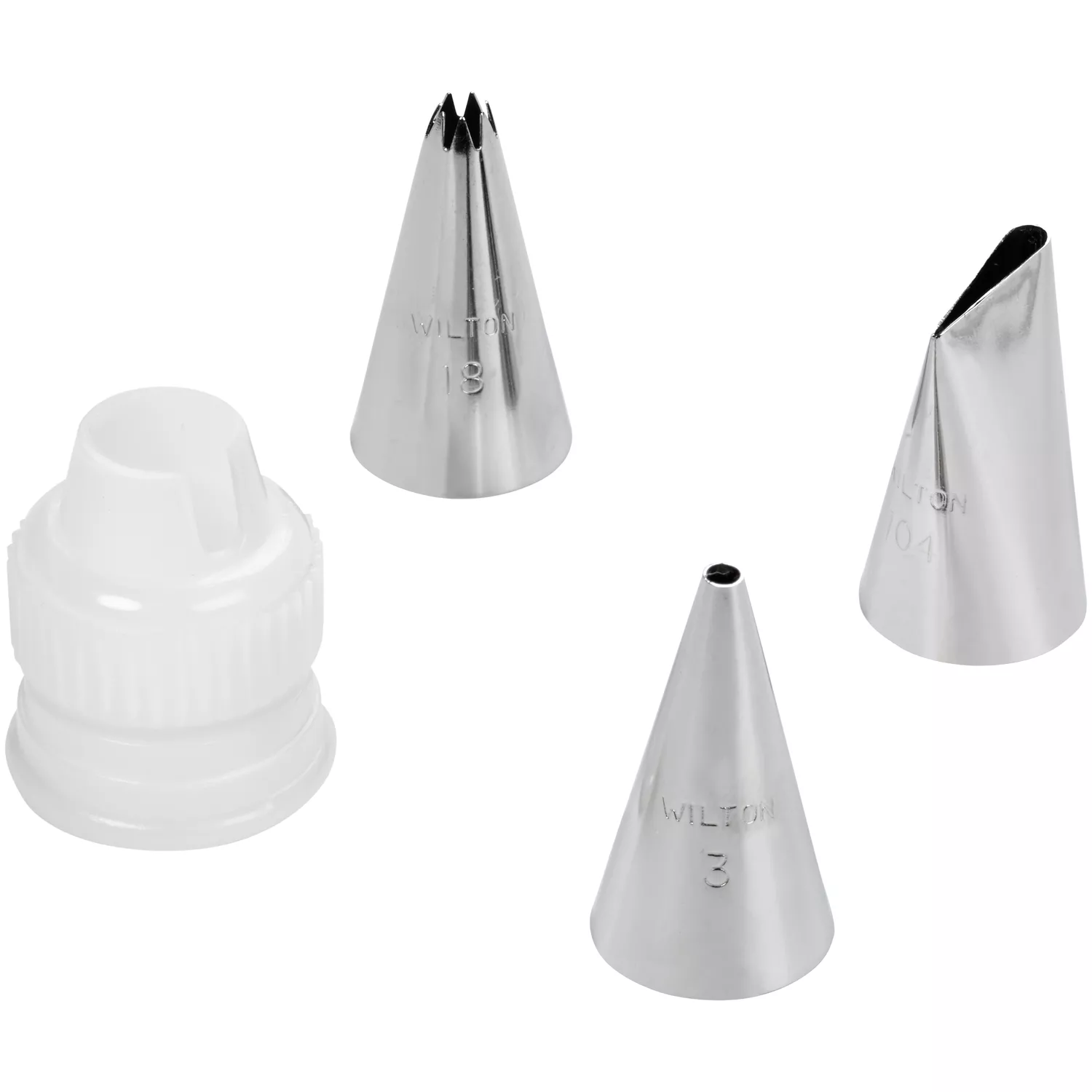 Wilton 4-Piece Tip & Coupler Set