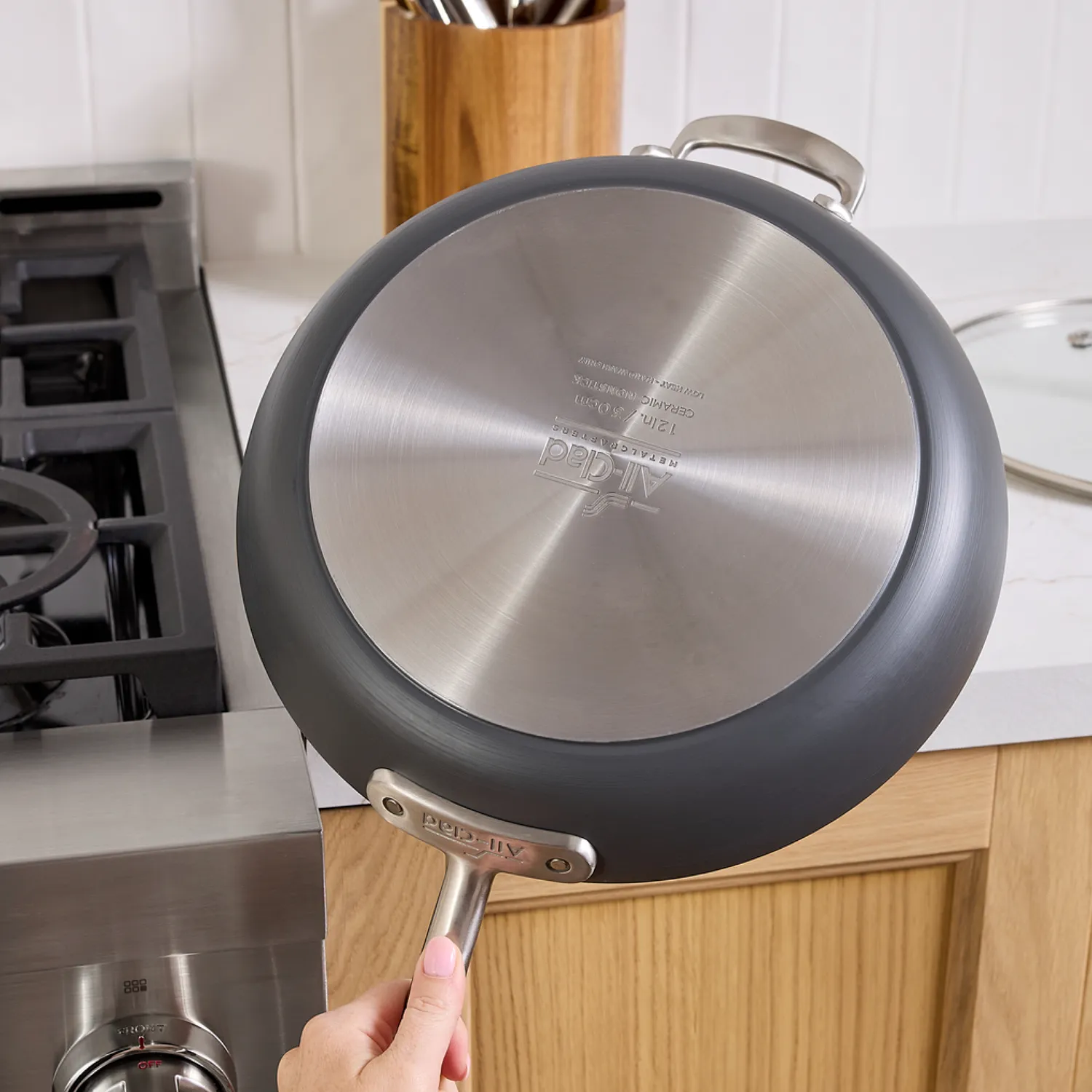 All-Clad HA1 Ceramic Nonstick Skillet with Lid