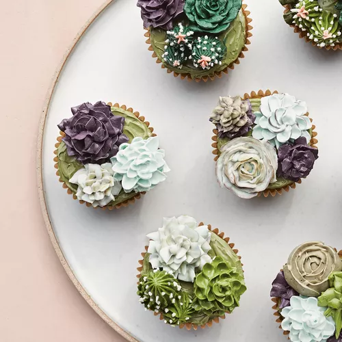 Succulent Matcha Cupcakes