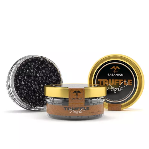 Sasanian Caviar &#38; Caviar Black Truffle Pearl Caviar