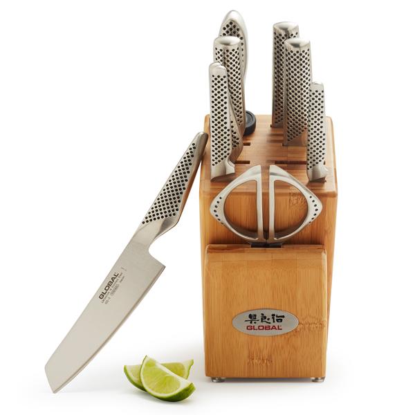  Global Takashi 10-Piece Knife Block Set