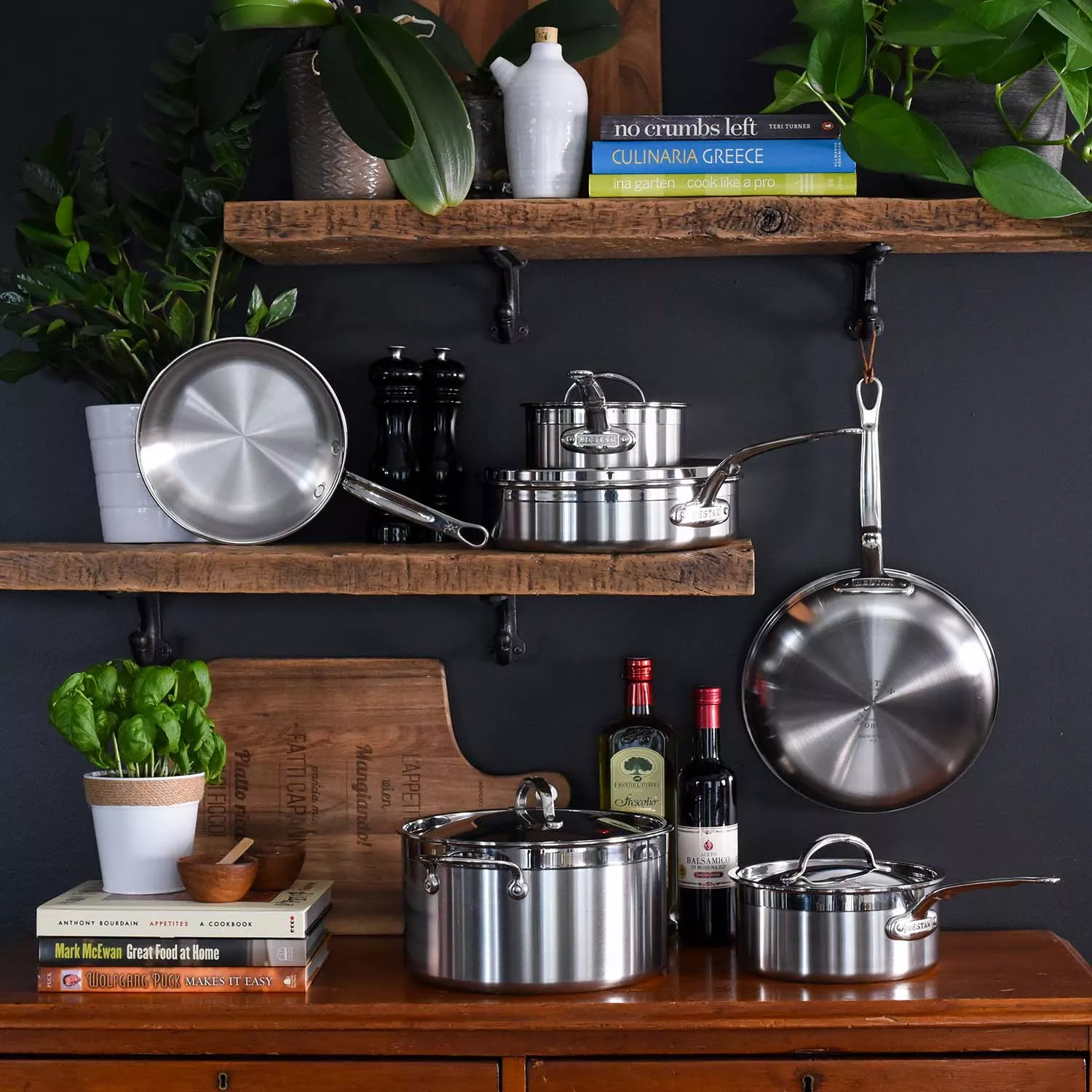 Hestan ProBond Stainless Steel Ultimate 10-Piece Set