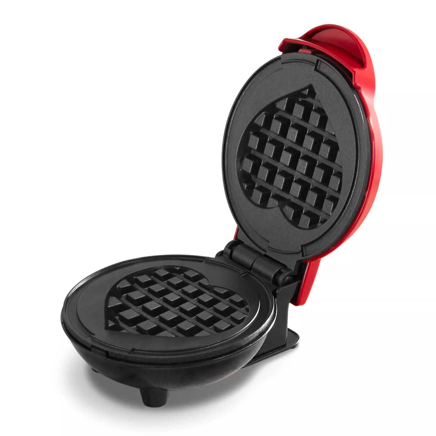 Dash Multi Mini Heart Waffle Maker, Red