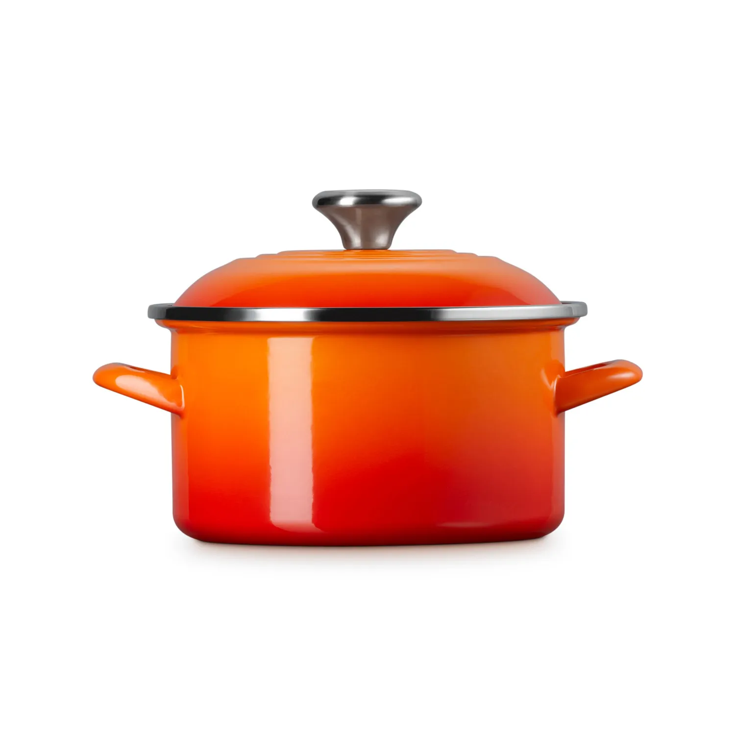 Le Creuset Petite Enameled Steel Stockpot, 3.8 qt.