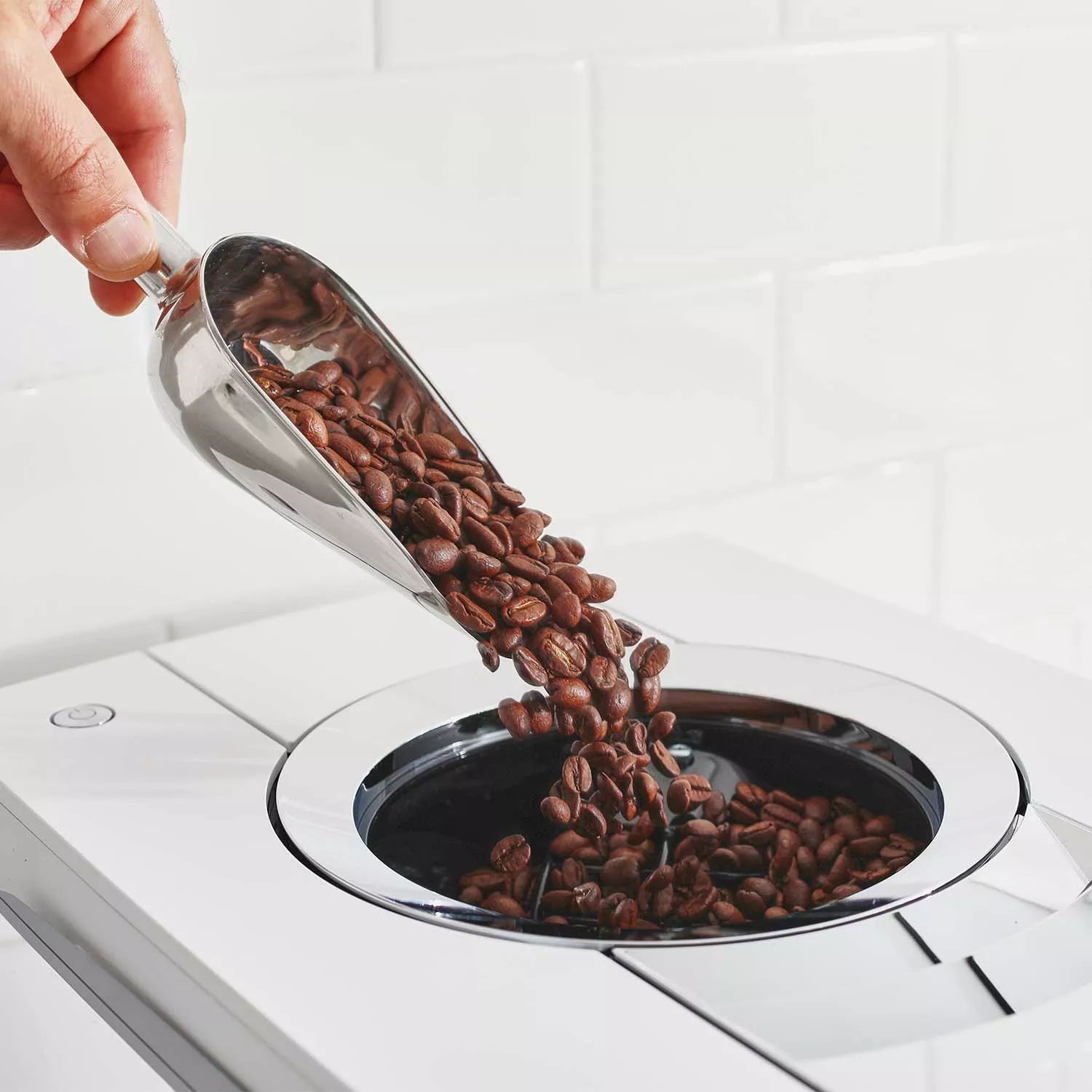 JURA Z10 Automatic Coffee Machine, Aluminum White