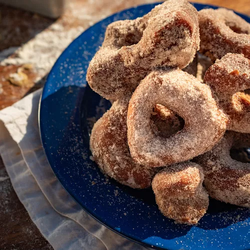Mashed Potato Apple Cider Donuts