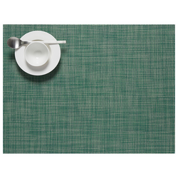 Chilewich Mini Basketweave Placemat, 19" x 14" The color what not what I expected from its name and online color swatch