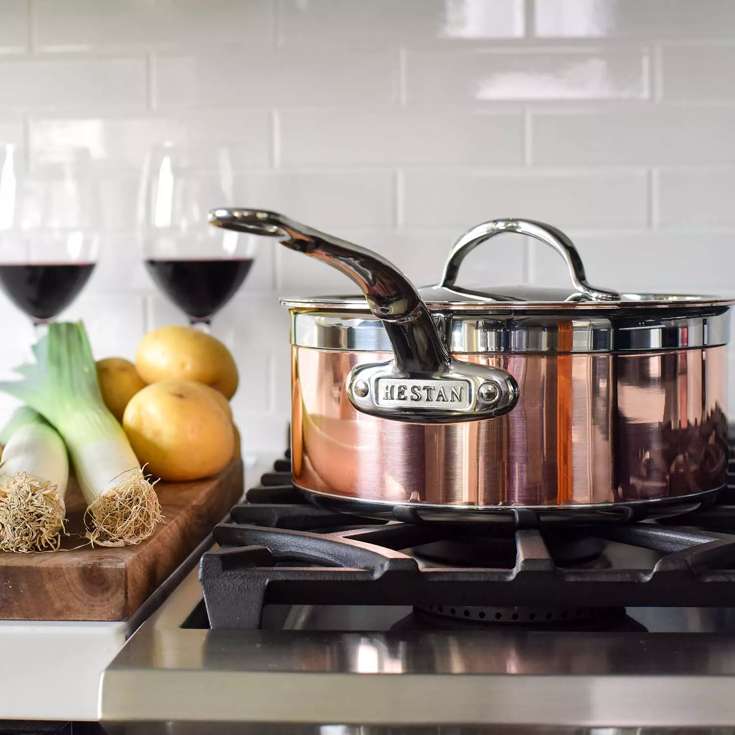 Hestan CopperBond Saucepans