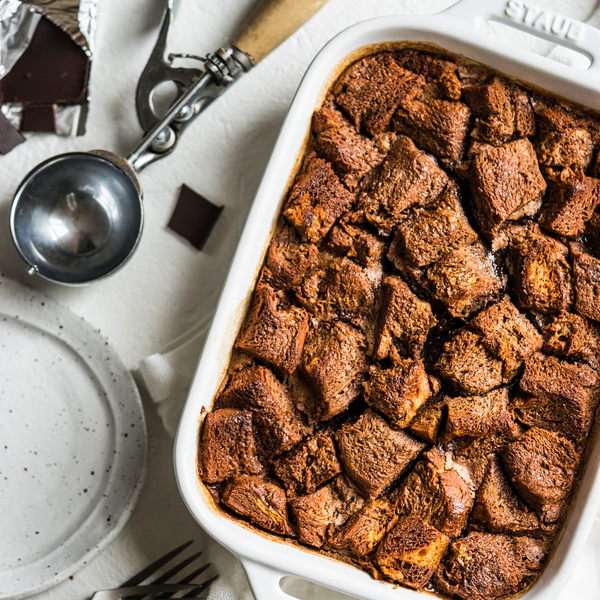 Bittersweet Chocolate Bread Pudding
