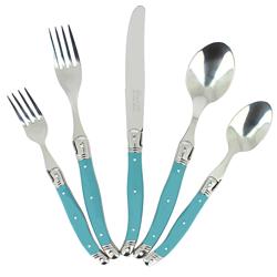 French Home Laguiole Stainless Steel Flatware, 20-Piece Set