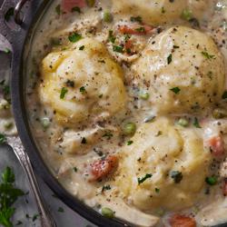 Online Fall Favorite: Chicken & Dumplings (Eastern Time)