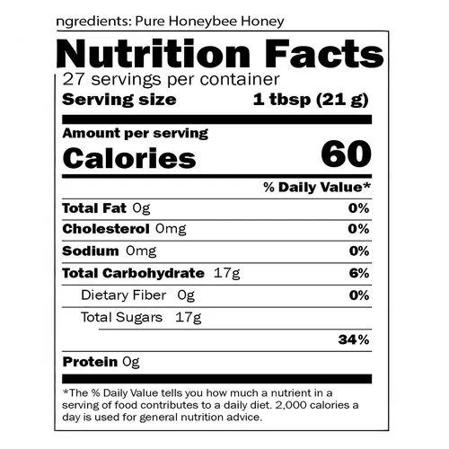 Savannah Bee Company Acacia Raw Honey Flute