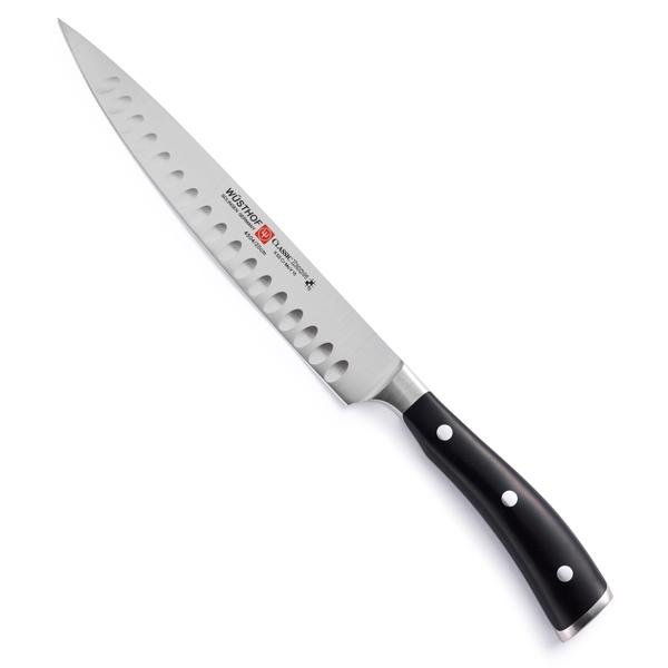 Wüsthof Classic Ikon Hollow-Edge Carving Knife, 8"