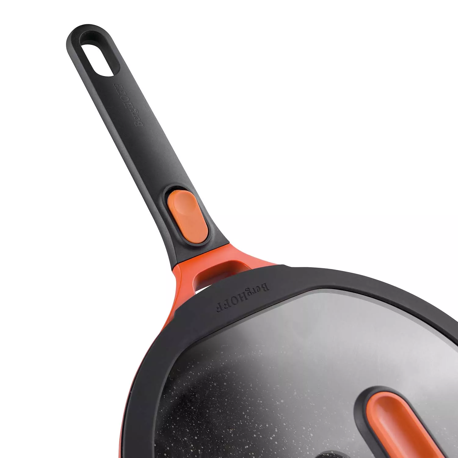BergHOFF GEM 10 Non-stick Fry Pan, Detachable Handle, Black