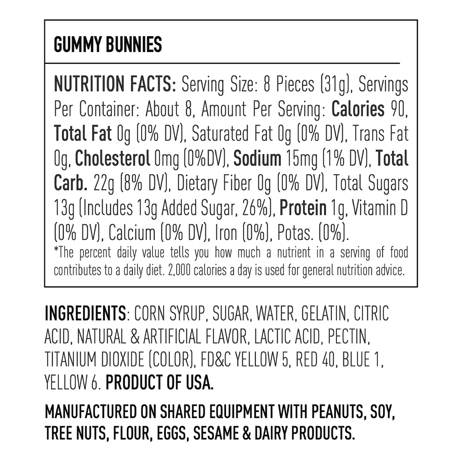 Sur La Table Sour Bunny Gummies
