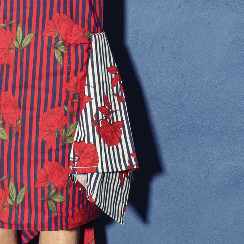 Mariana Velásquez x Sur La Table Assorted Floral Stripe Towels, Set of 3