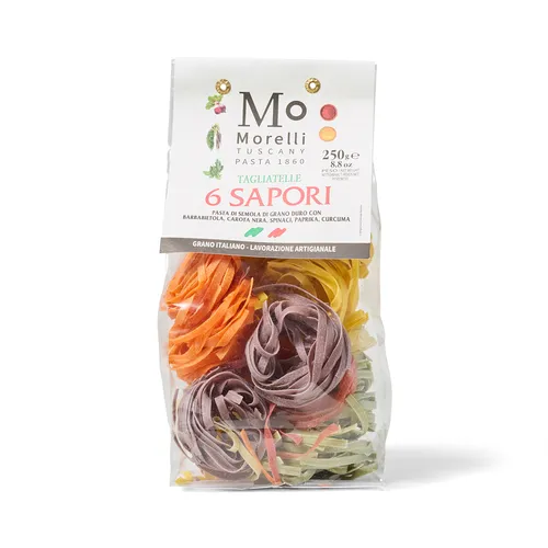 Morelli Colorful Tagliatelle Pasta