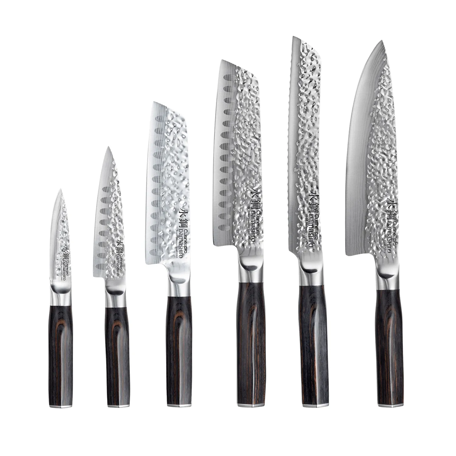 Cuisine::pro® Damashiro EMPEROR® Shi 7-Piece Knife Block Set