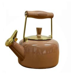Chantal Sven Whistling Teakettle with Natural Wood