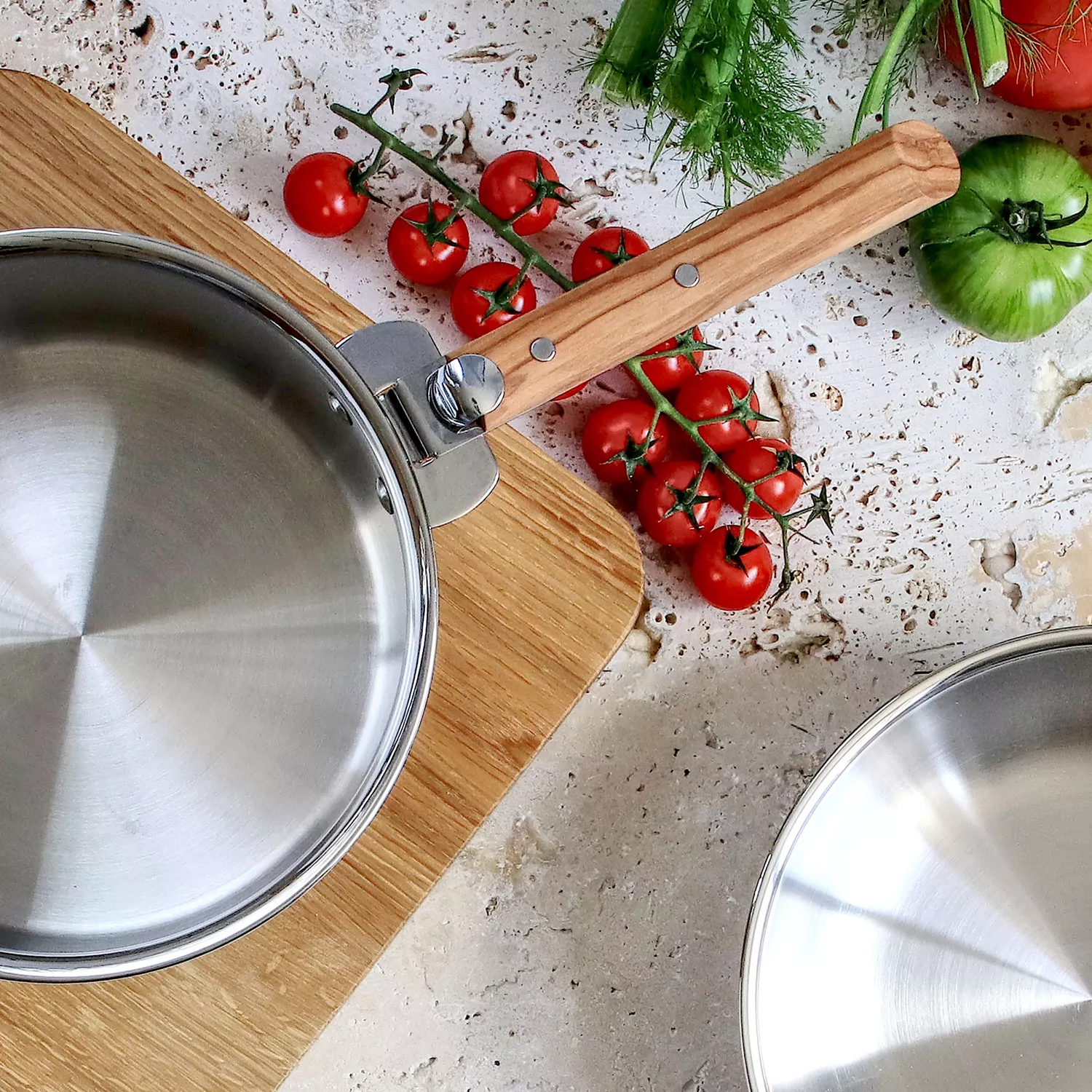 Cristel Strate Detachable, Interchangeable Handles