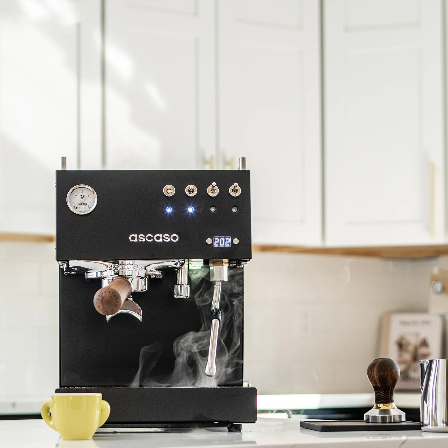 Ascaso Steel DUO Programmable Espresso Machine with PID Controller