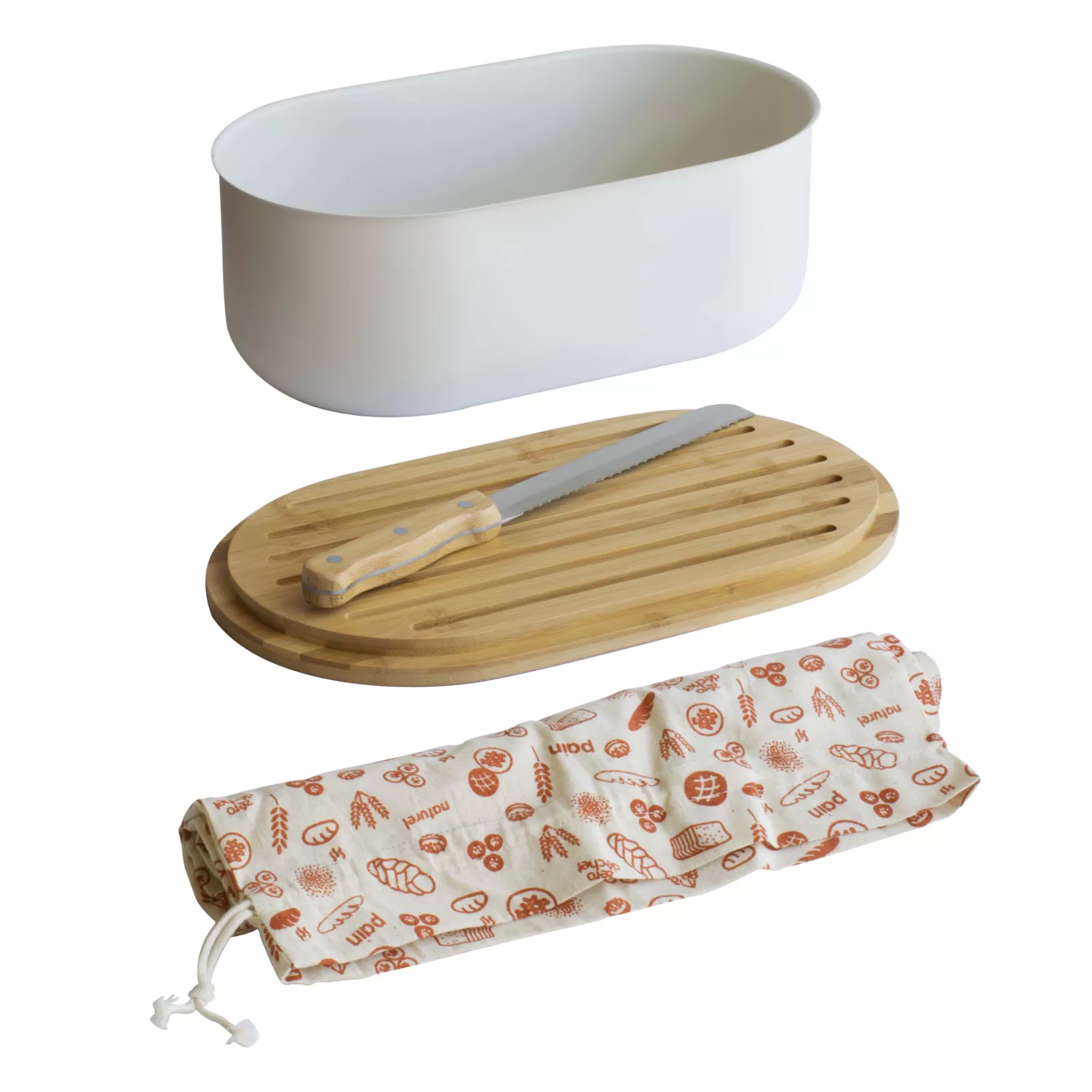 Organic Cotton - 3 in 1 Bread Box