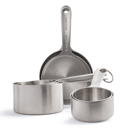 Sur La Table Stainless Steel Measuring Cups, Set of 8