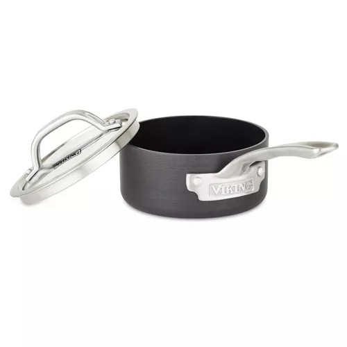 Viking Hard Anodized Nonstick Saucepan with Lid