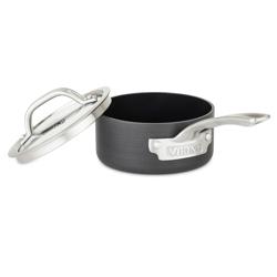 Viking Hard Anodized Nonstick Saucepan with Lid Best Pan for the induction stove