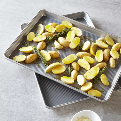 Sur La Table Platinum Pro Half Sheet Pans, Set of 2, 17.25&#34; x 12.25&#34;