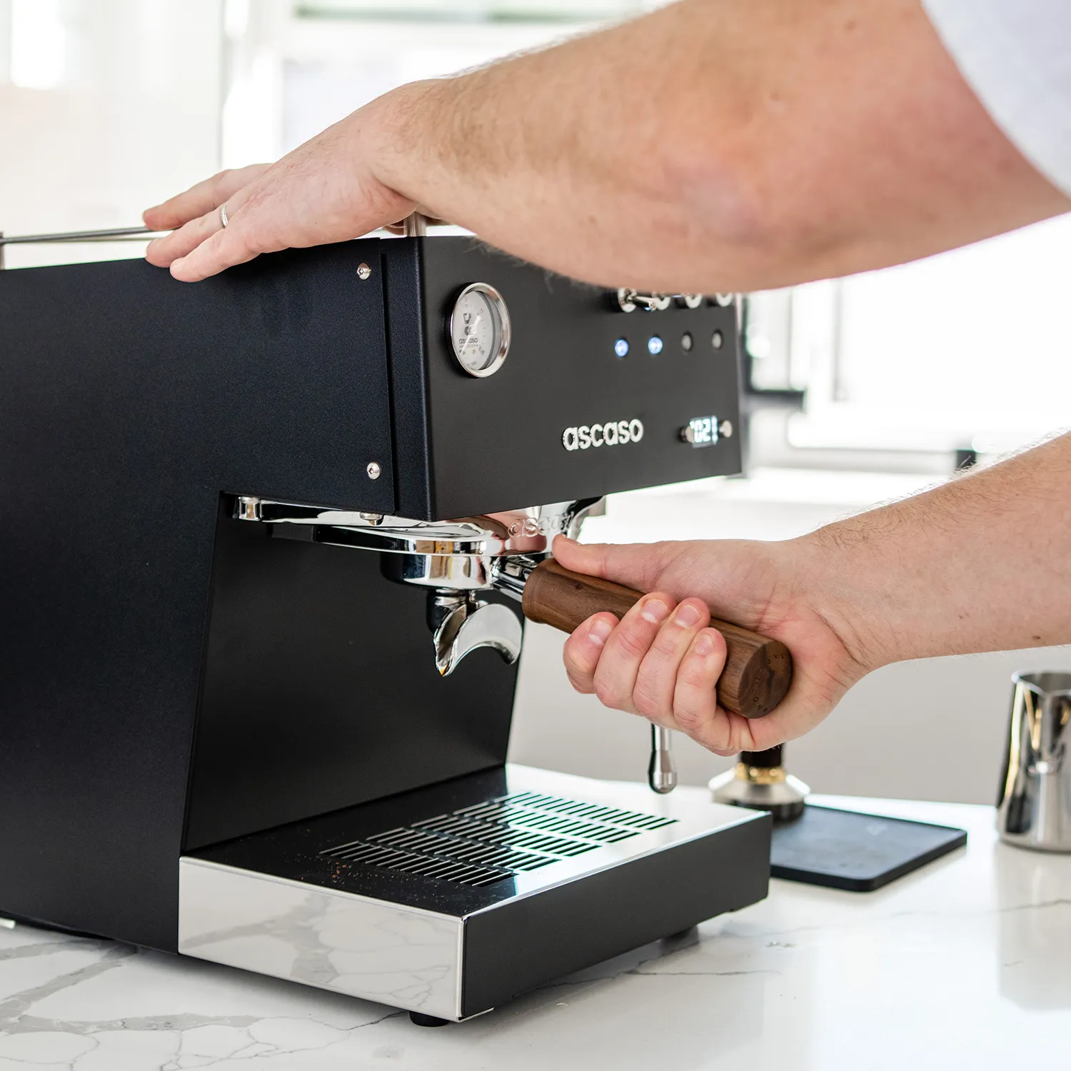 Ascaso Steel DUO Programmable Espresso Machine with PID Controller