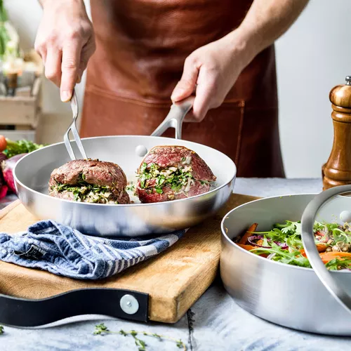 GreenPan Venice Pro Stainless Steel Ceramic Nonstick 10-Piece Set