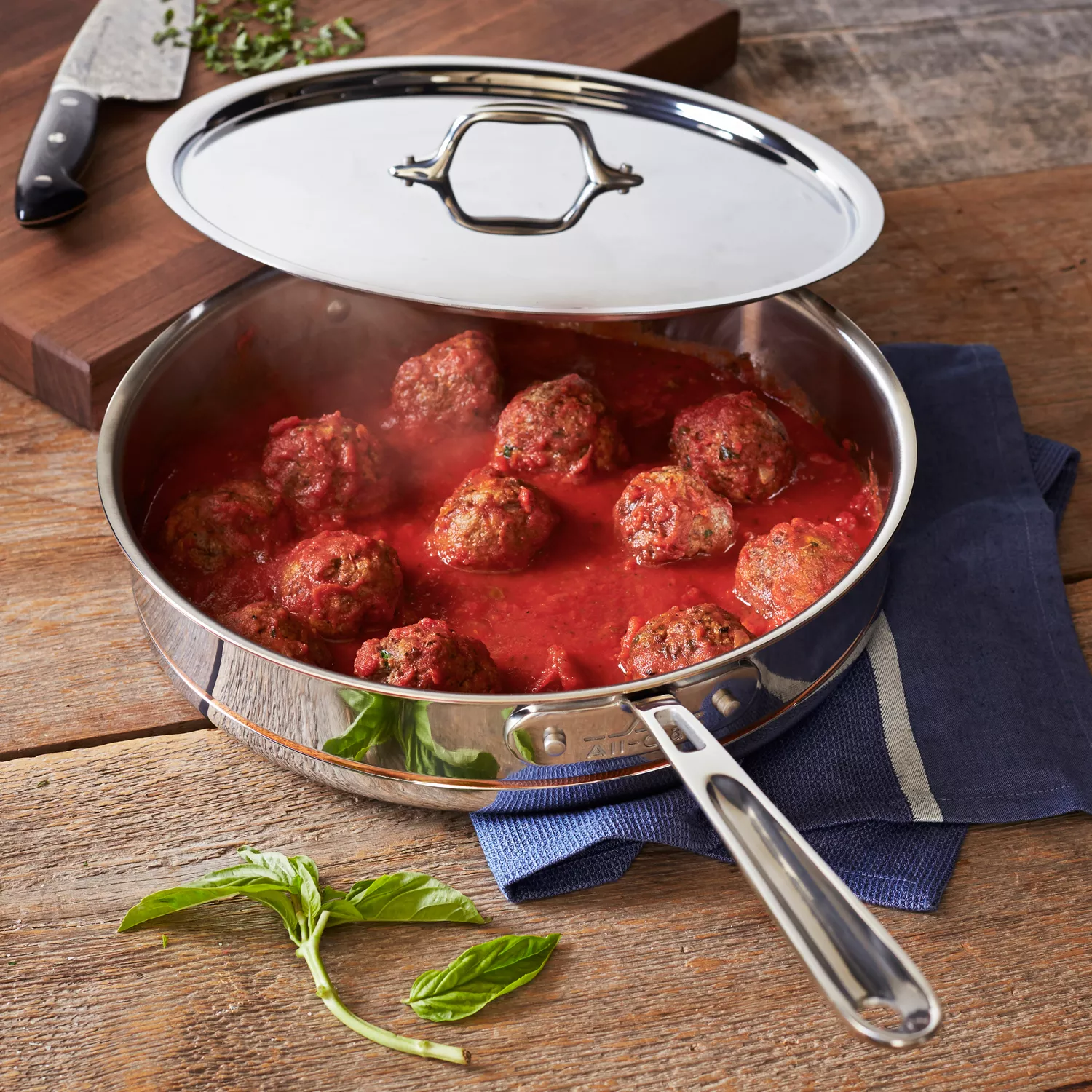 All-Clad Copper Core Saut&#233; Pans