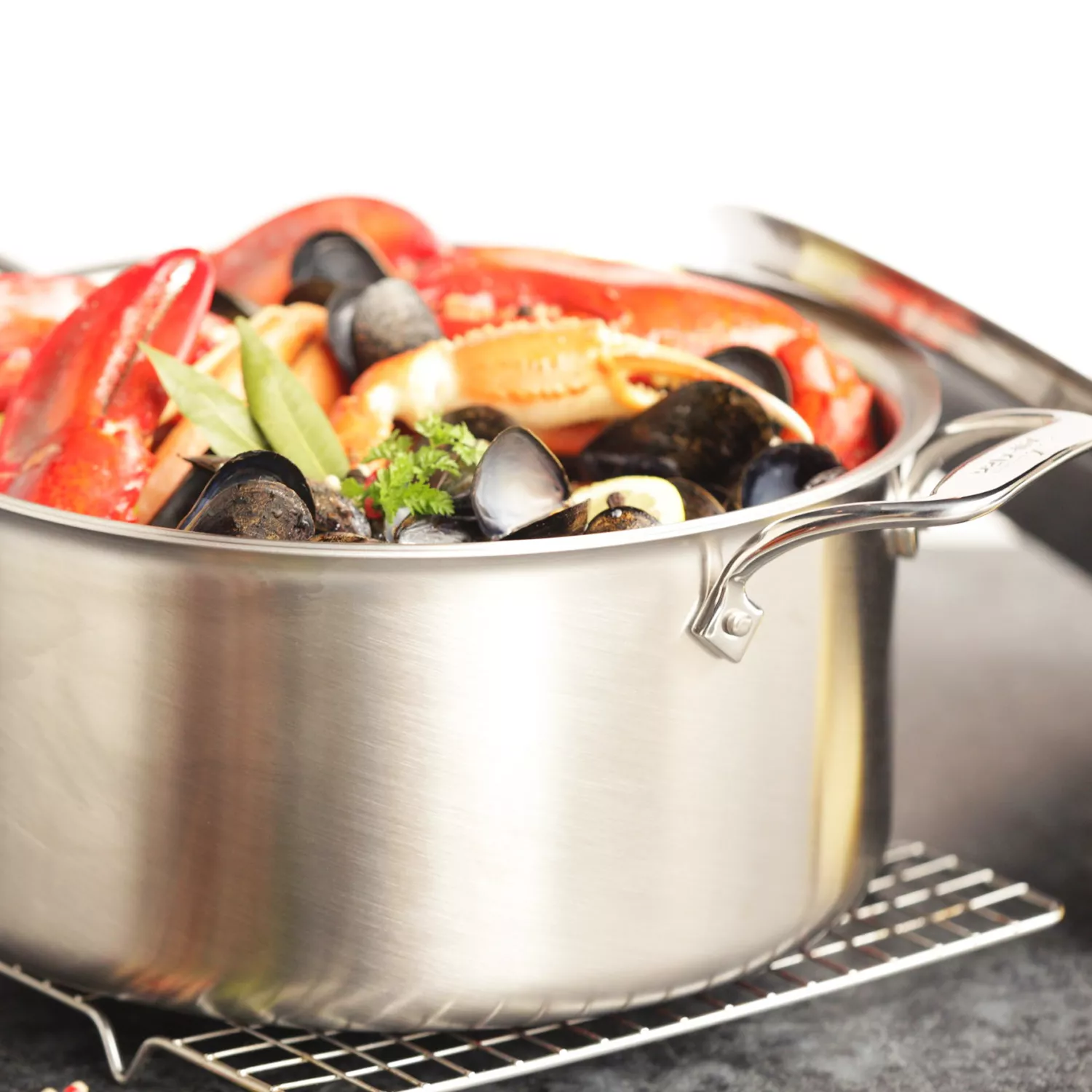 All-Clad D5 Brushed Stainless Steel 14-Piece Cookware Set