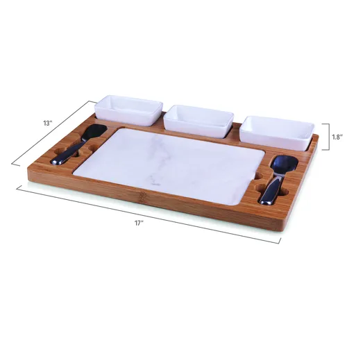 Picnic Time Parlor Ice Cream Mixing Set