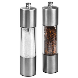 Cole & Mason Stainless Steel Everyday Mill Set Salt and pepper grinders