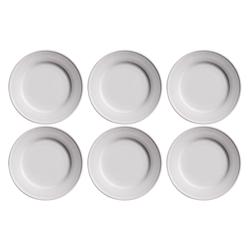 Tar Hong Madison Melamine Dinner Plates, Set of 6