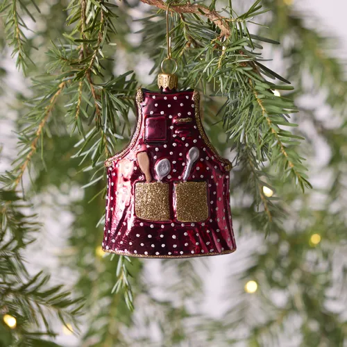 Sur la table Chefs Apron Ornament