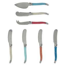 French Home 7-Piece Laguiole Cheese Knife & Spreader Set, 7 Piece 